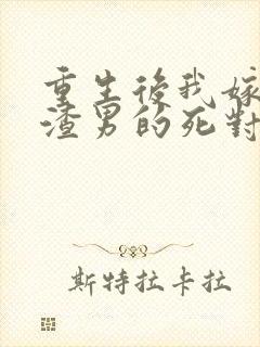 重生后我嫁给了渣男的死对头最新章节封面