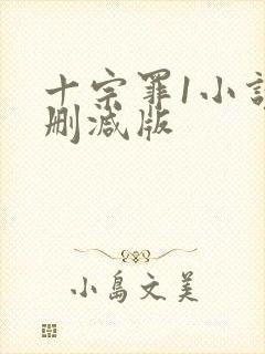 十宗罪1小说未删减版