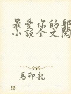 最爱你的那十年小说全文阅读免费