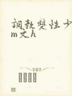调教双性少年sm文h