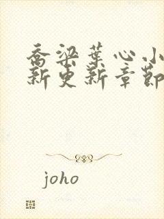 乔梁叶心小说最新更新章节免费阅读