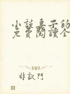 小说妻子的秘密免费阅读全文