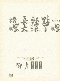 机长轻点灬太粗嗯太深了嗯