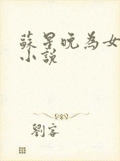 苏星晚为女主的小说