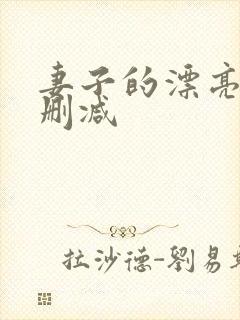 妻子的漂亮女无删减