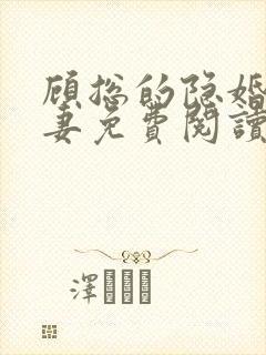 顾总的隐婚小罪妻免费阅读