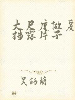 大尺度做爰无遮挡露片子封面