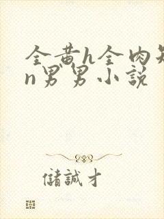 全黄h全肉短篇n男男小说