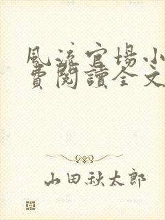 风流官场小说免费阅读全文无弹窗封面