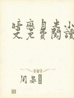 暗恋月光小说全文免费阅读