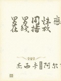 男男同性恋视频在线播放封面