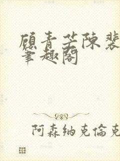 顾青芒陈裴全文笔趣阁封面