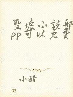 圣墟小说哪个app可以免费阅读封面