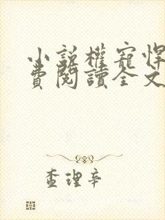 小说权宠悍妻免费阅读全文