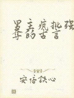 男主疯批强取豪夺的古言