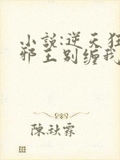 小说:逆天狂妃邪王别缠我