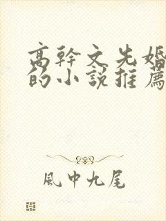 高干文先婚后爱的小说推荐