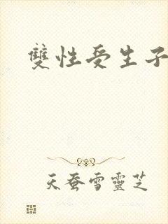 双性受生子高h封面