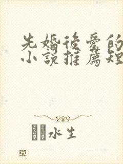 先婚后爱的甜宠小说推荐短篇