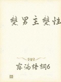 双男主双性h文封面