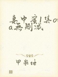 妻中蜜1集ova无删减