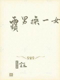 两男操一女逼视频