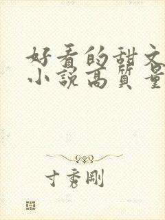 好看的甜文言情小说高质量文笔好