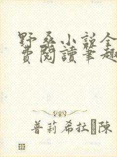 野桑小说全文免费阅读笔趣阁