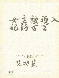 女主被迫入宫为妃的古言封面