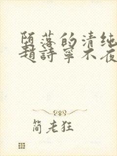 堕落的清纯校花赵诗宁不夜之城笔趣