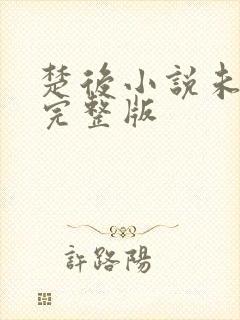 楚后小说未删减完整版