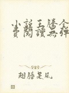 小说王腾全文免费阅读无弹窗