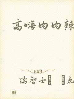 高嗨肉肉辣文