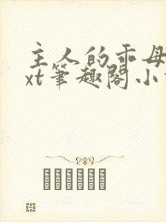 主人的乖母狗txt笔趣阁小说