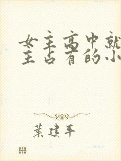 女主高中就被男主占有的小说推荐