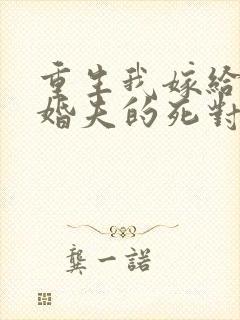 重生我嫁给了未婚夫的死对头