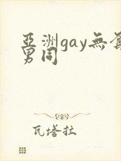 亚洲gay无套男同