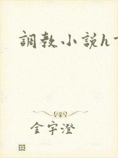 调教小说h重口封面