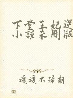 下堂王妃逆袭记小说未删版完整封面