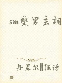 sm双男主调教