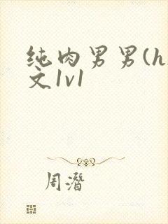 纯肉男男(h)文1v1