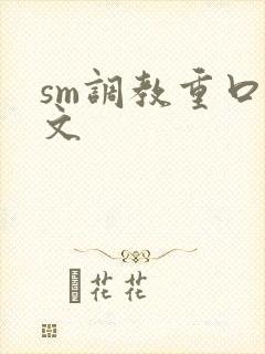 sm调教重口h文