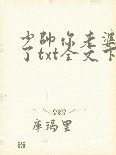 少帅你老婆又跑了txt全文下载