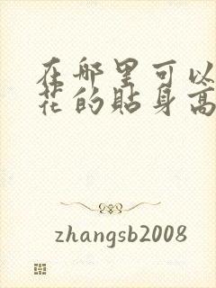 在哪里可以看校花的贴身高手