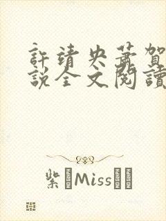 许靖央萧贺夜小说全文阅读最新章节