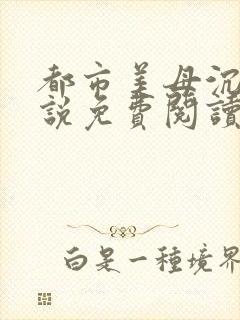 都市美母沉沦小说免费阅读