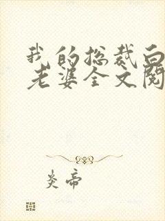 我的总裁白富美老婆全文阅读免费