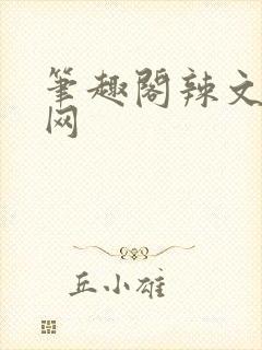 笔趣阁辣文小说网