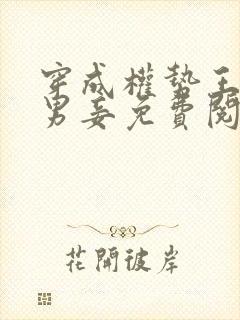 穿成权势王爷的男妾免费阅读全文封面