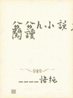 公公h小说免费阅读封面
